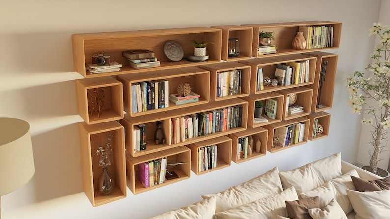 AVINFurnitureCo Floating Bookshelf - Thumbnail 2