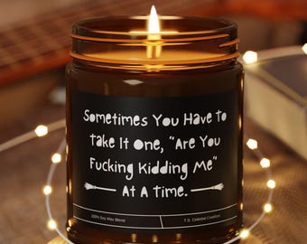 Funny Witchy Candle, Funny Gift for Mom, Witchy Mama Gift, Mother's Day Gift Funny Candle Gift for Coworker, Birthday Gift for Best Friend
