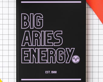 Big Aries Energy Jounrnal