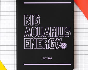 Big Aquarius Energy Journal