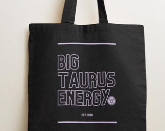 Big Taurus Energy Tote Bag