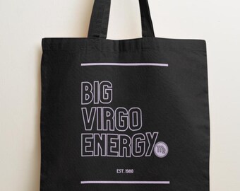 Big Virgo Energy Tote Bag