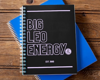 Big Leo Energy Notebook