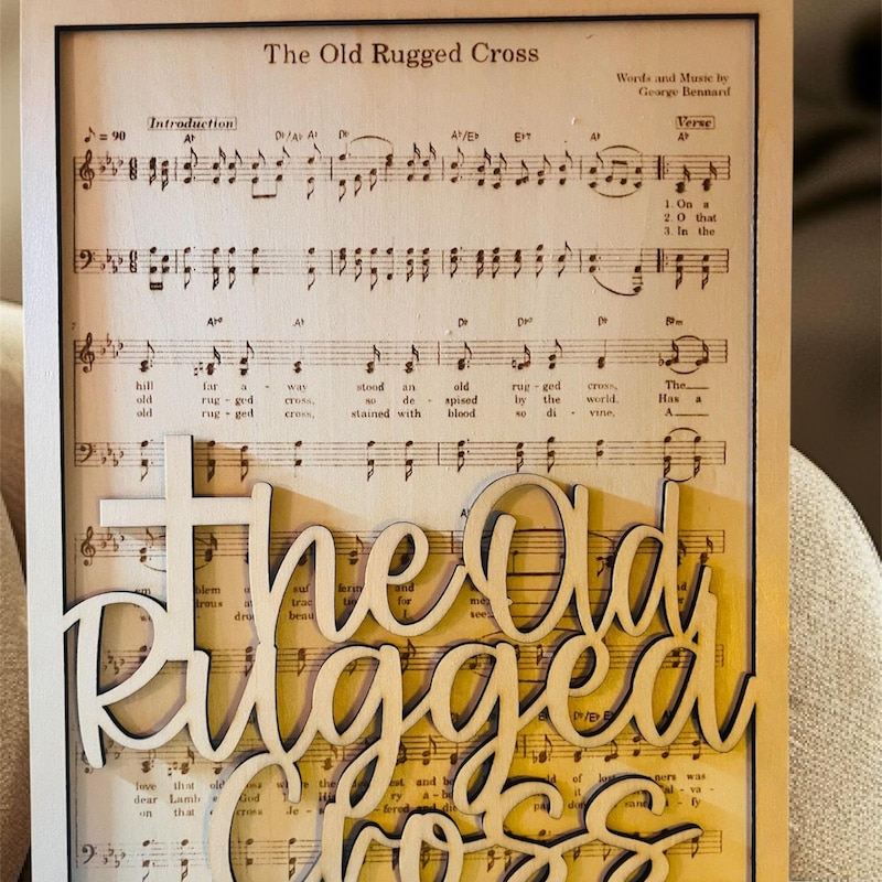 Old Rugged Cross - Etsy