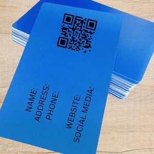 Tarjetas de presentación de aluminio grabadas con láser personalizadas, tarjetas con mensajes personalizados, tarjetas de billetera anodizadas, suministros para propietarios de pequeñas empresas