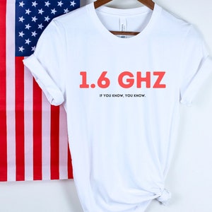 1.6 GHz T Shirt, UFO lover, Rabbit Hole Gift, Space Lover Gift, Alien Believer Shirt, 1.6 GHZ Shirt, Utah UFO Shirt, Radio Signal Tee