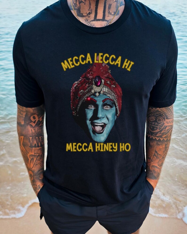 Jambi the Genie Unisex T-Shirt, Pee Wee Herman Fans Gift, 80s Nostalgia Tee, 80's Childhood Memories Top, Pee Wee Herman Shirt