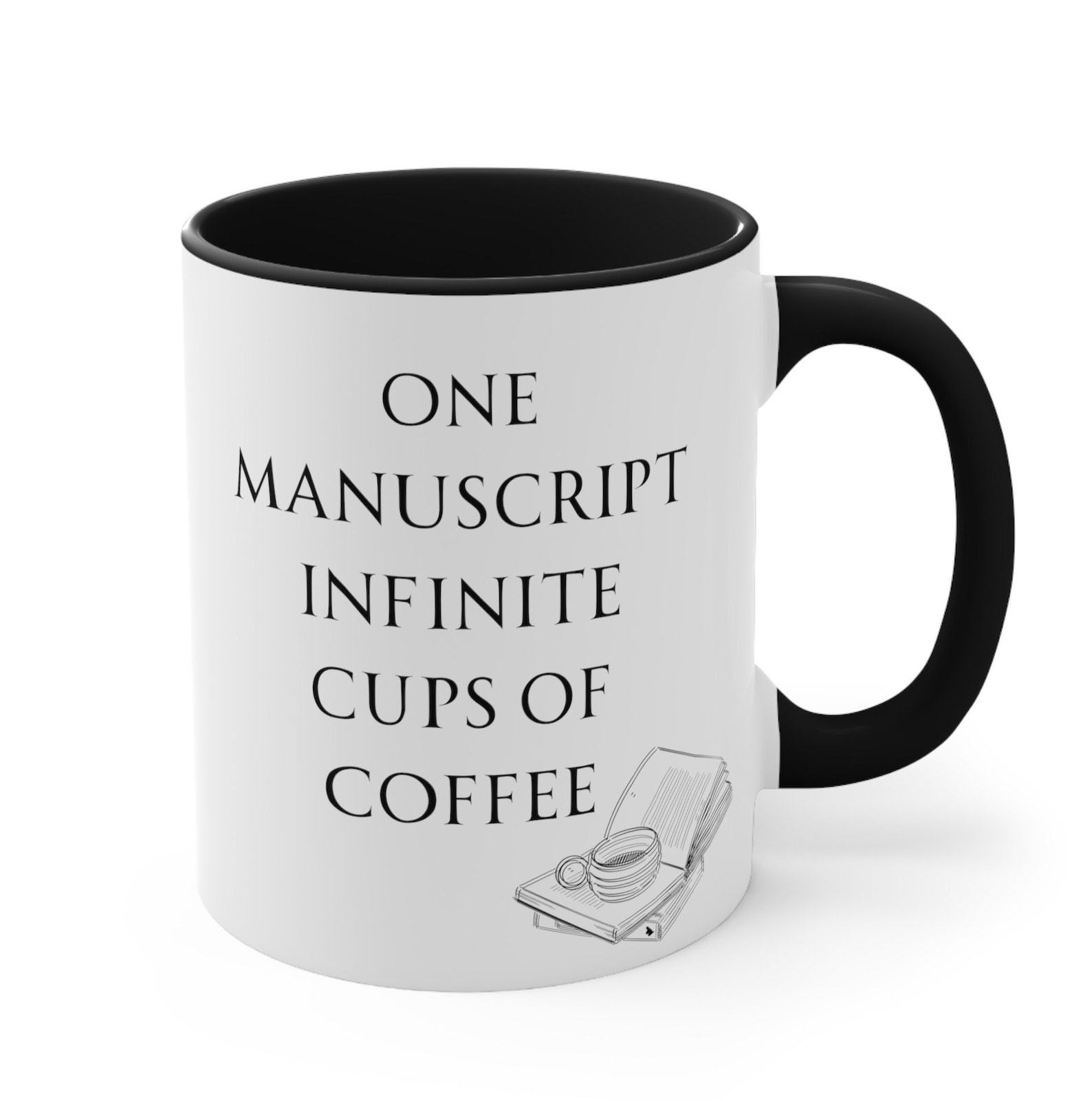 Coffee Mug Gift for Book Lover, Writer