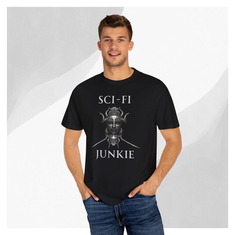 Sci-fi Junkie, T-shirt. Tee. Tshirt. T, Shirt, Science Fiction Writer ...