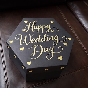 Caja de regalo explosiva personalizada, regalo sorpresa con foto y chocolate, caja de dulces sorpresa emergente para recuerdo de aniversario y cumpleaños. imagen 11