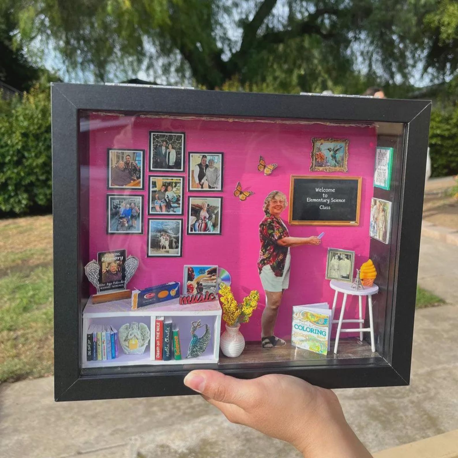 Unique Shadowboxes Custom Personalized Shadow Box Unique 3D Miniature Frame Your Photos ...