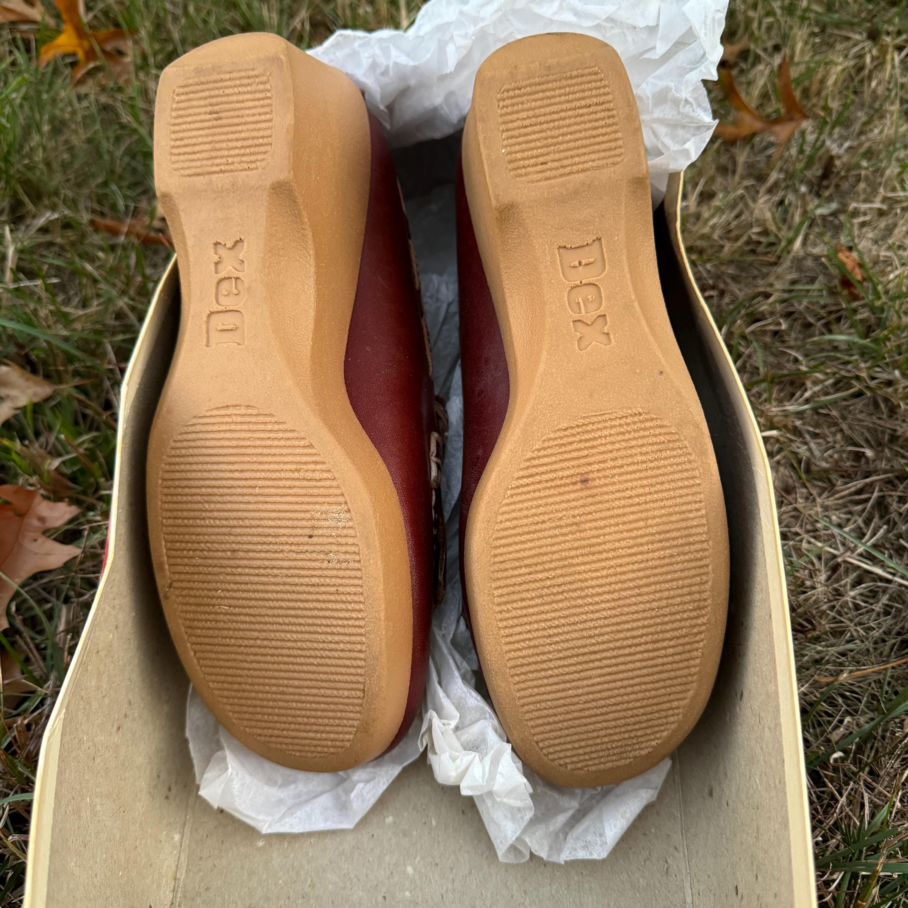 DEADSTOCK 70年代 MAIN DECK シューズ  9 1/2 希少 J.c Penny Leather 1970 Pimp Deadstock Men 9.5 D Platform