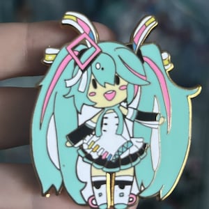 Miku Expo 10th Anniversary Pin image 1