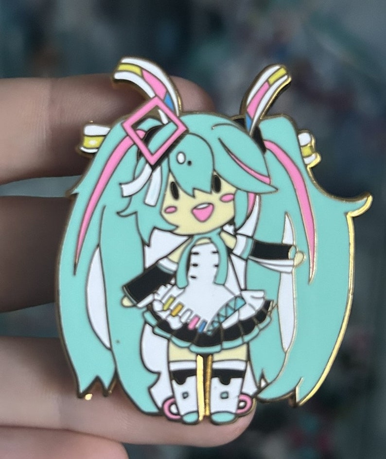 Miku Expo 10th Anniversary Pin image 1