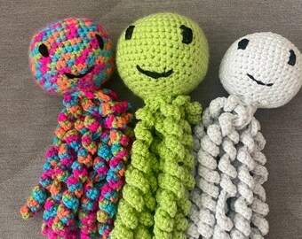 Octopus Toy - Handmade, Crochet Octopus, Baby Toy, Preemie Toy, Baby Shower Gift, NICU Octopus