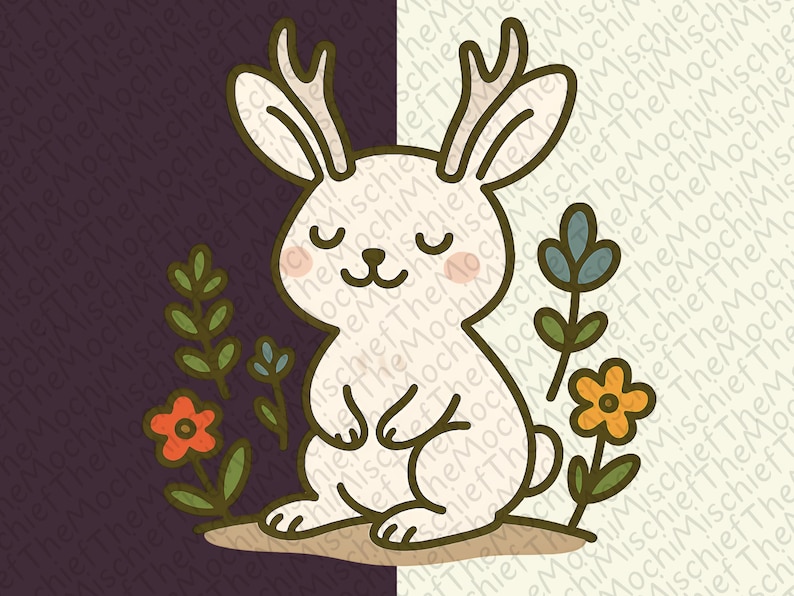 Whimsy Cryptids Whimsical Cryptid Cliparts – 8 Cute Kawaii Monsters and Creatures ...
