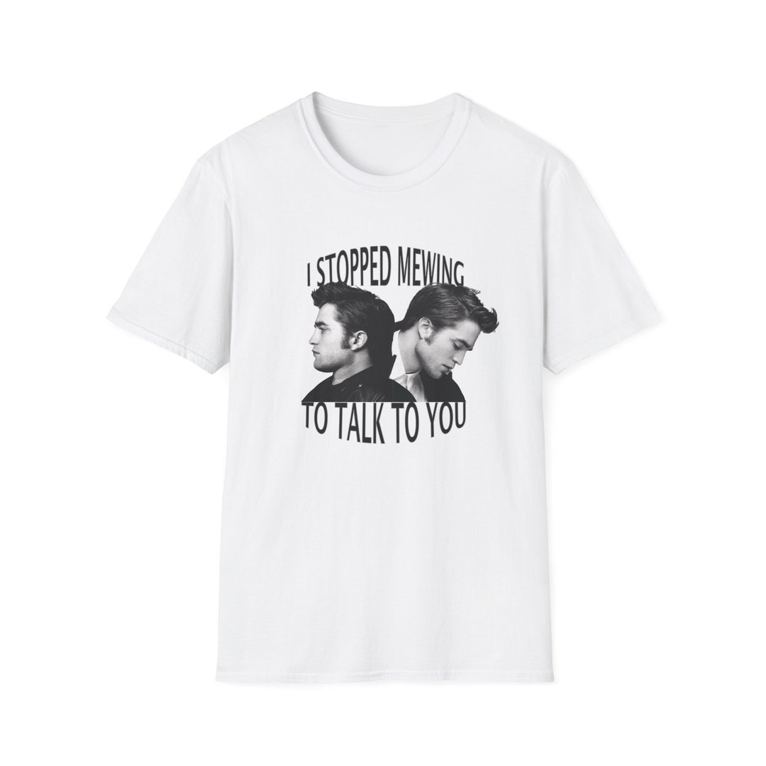 Mewing Robert Pattinson T-shirt - Etsy