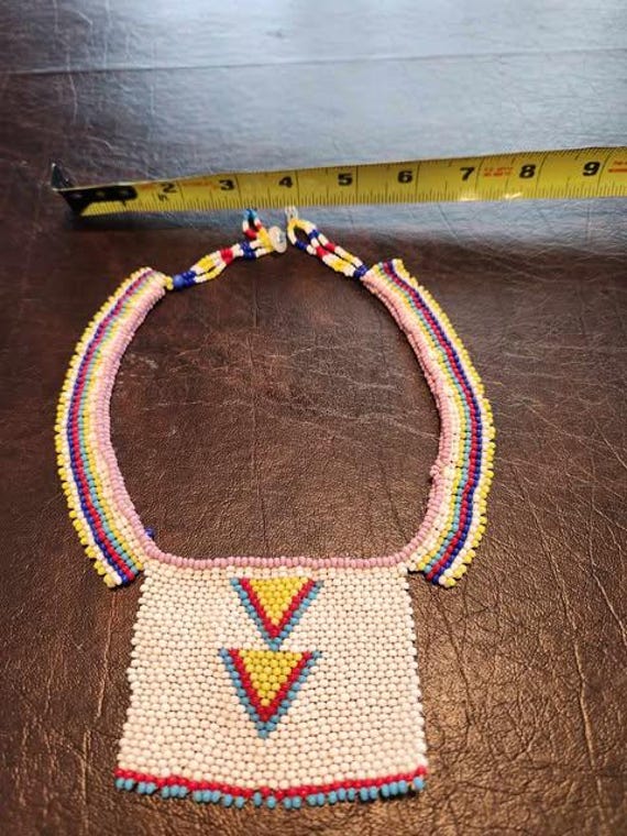 Handcrafted Beaded Necklace from Africa