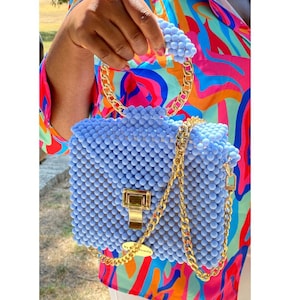 HANDMADE BEADED CLUCH/purses all handmade beaded bag ,shoulder bag ,custom,beaded bag,bridal bag,bead bag trend, tote bag crystal bead bag