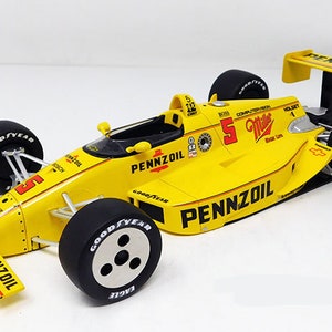 The history of handbuilt 1/43 Indycars Indy 500 models CART IRL