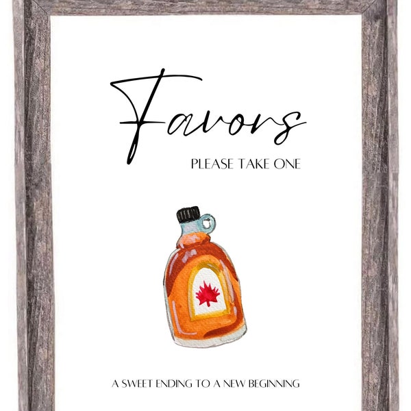 Maple Syrup Sign - Etsy