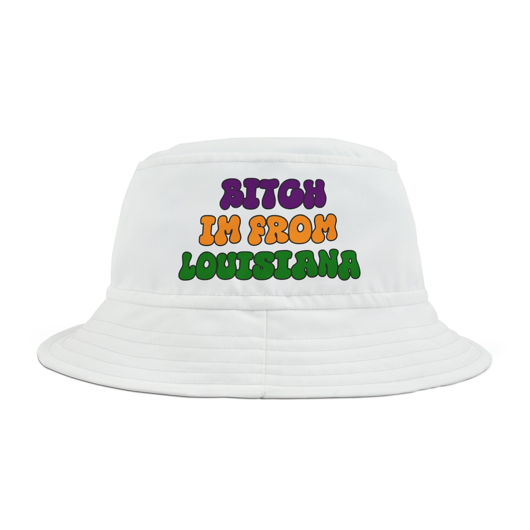 mardi gras bucket hat