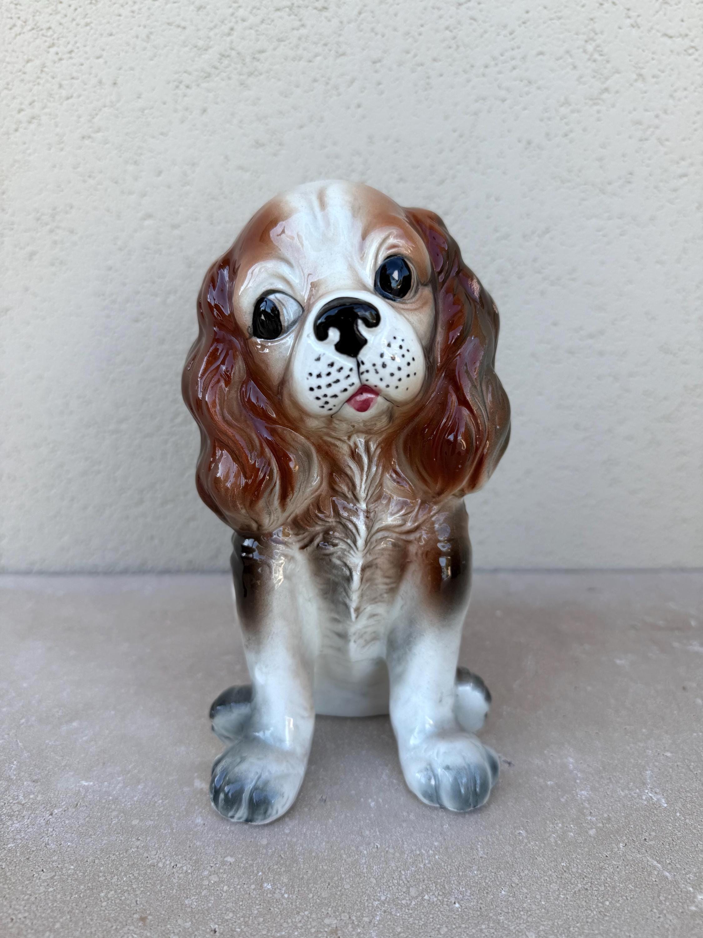 Vintage Dog Lamp - Etsy