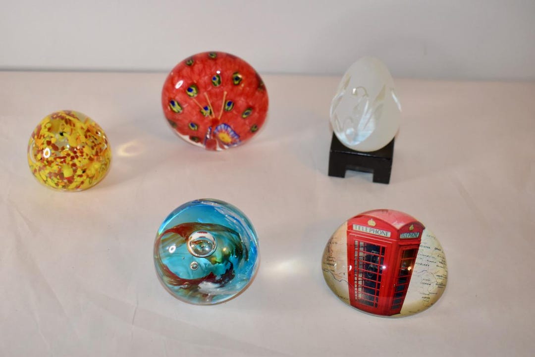 Choice of Paperweights - Etsy