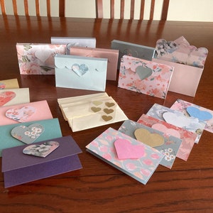 Boxed note cards with envelopes and seals