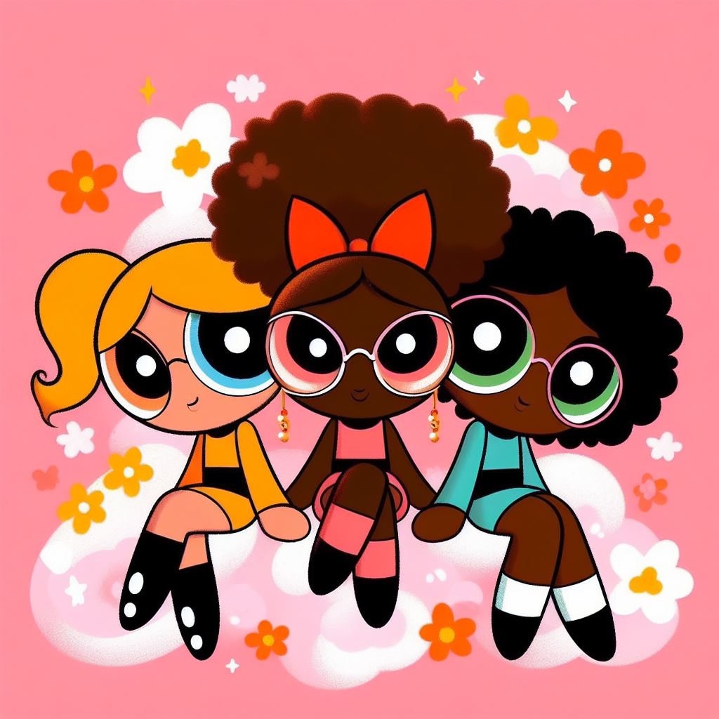 Black powerpuff girl discount