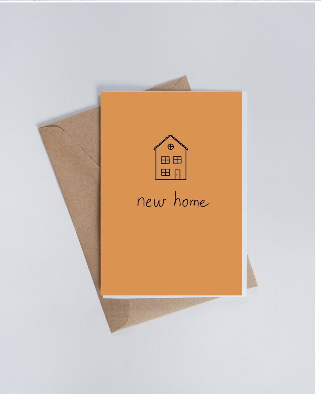 Printable New Home Housewarming Card - Etsy UK