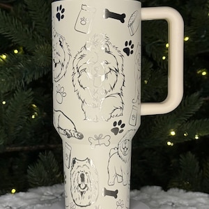 Chow Chow Tumbler - Adorable Dog Lover Drinkware - Perfect Gift for Chow Chow Fans
