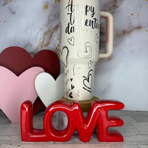 Stanley Heart Tumbler for your Valentine
