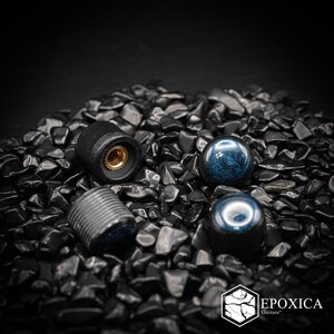 Astral Blue – Core Sight Series Guitar Knobs Handmade Resin Control Knobs