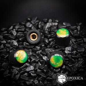 Imperial Jade – Core Sight Series Guitar Knobs Handmade Resin Control Knobs