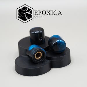 Blue Rift – Epoxica Signature Series Guitar Knob Set