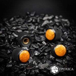 Solar Orange– Core Sight Series Guitar Knobs Handmade Resin Control Knobs