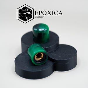 Gałki do gitary Neon Surge - żywica epoksydowa Signature Series