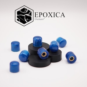 Manopole per chitarra Pacific Blue Custom - Realizzate in resina