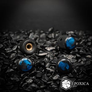 Deep Current Epoxy Resin Guitar Knobs Epoxica CoreSight Signature Series