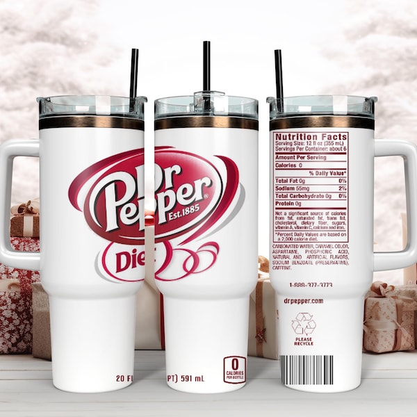 Dr Pepper Stanley Cup - Etsy