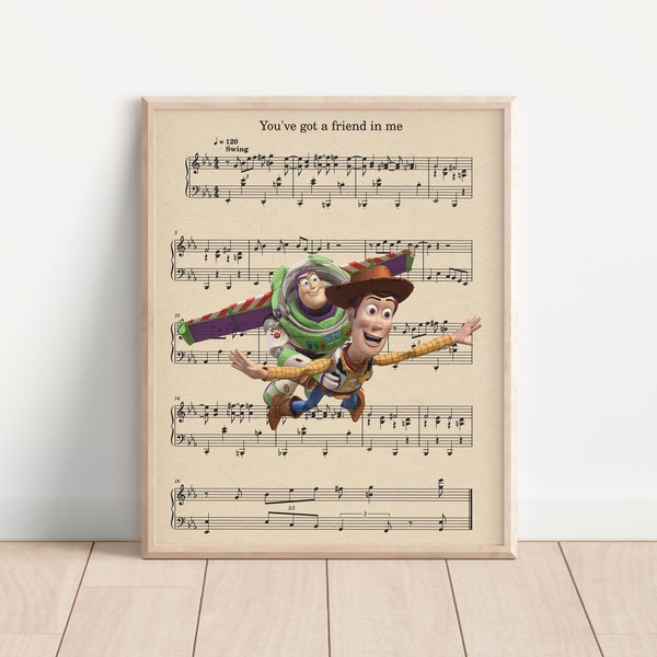 Youve Got Friend in Me Poster Etsy