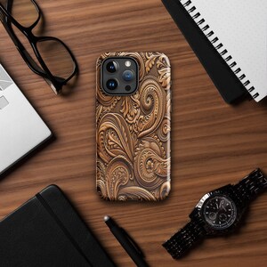 Rustic Western Paisley iPhone Case | Western Tough Cover