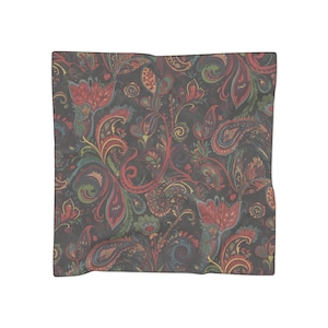 Boho Paisley Schal Geschenk, leichte Blumenverpackung, künstlerischer Druck-Schal, bunter Voile-Chiffon-Schal
