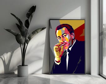 Robert De Niro Poster Movie Poster James Conway Goodfellas Poster Actor Poster Wall Art For Home Decor | 837 | Gift For Him - No Frame