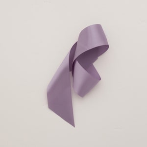 2&quot; Single-Faced Satin Ribbon By The Yard - Fresco Purple