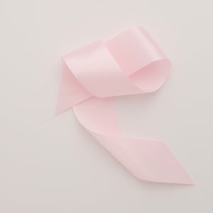 2&quot; Single-Faced Satin Ribbon By The Yard - Powder Pink