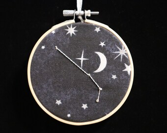 Aries Zodiac Constellation Embroidery