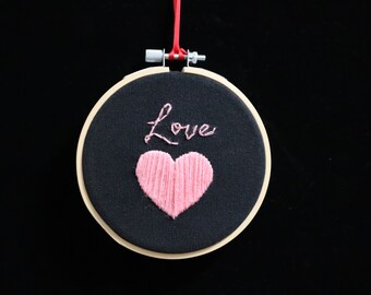 Valentines Love Embroidery
