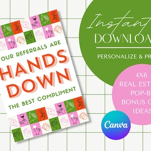 Spring Pop-by Tag for Impressing Your Clients, Memorable Realtor Marketing Gifts